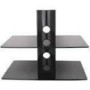 ART STO D-50N Wall Double Shelf D-50N 20KG to DVD/TUNER black