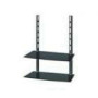 ART STO D-53 Shelf D-53 double 15Kg for DVD/TUNER black