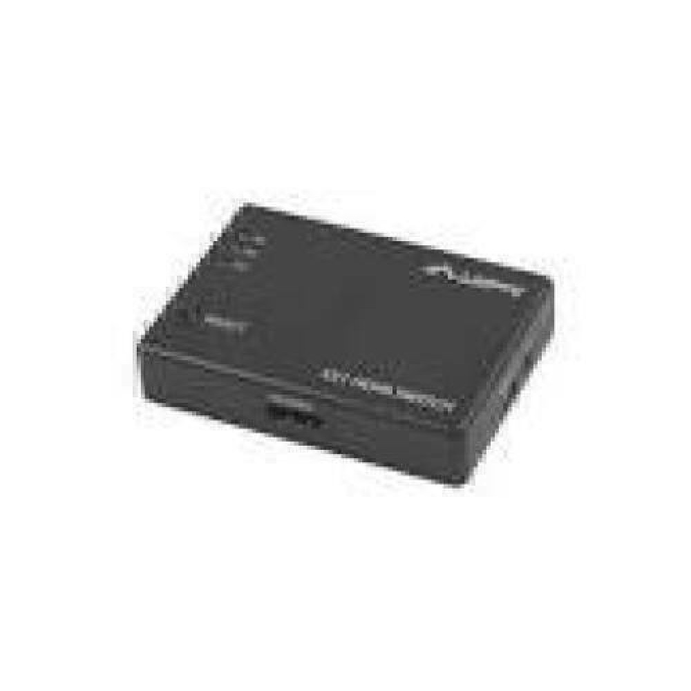 LANBERG switch video 3-port HDMI black + micro USB port