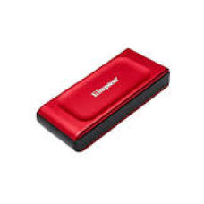 KINGSTON XS1000R 1TB SSD Pocket-Sized USB 3.2 Gen 2 External Solid State Drive Red