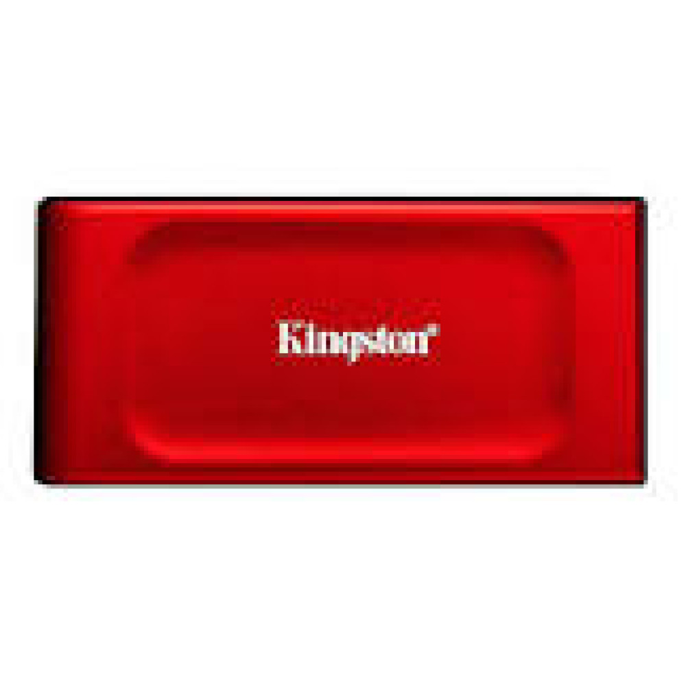 KINGSTON XS1000R 1TB SSD Pocket-Sized USB 3.2 Gen 2 External Solid State Drive Red