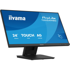IIYAMA T2454MSC-B3AG 24inch InCell PCAP 10P Touch Anti Glare 25perc Haze 1920x1080 IPS-panel Slim Bezel Speakers DisplayPort