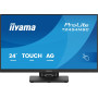 IIYAMA T2454MSC-B3AG 24inch InCell PCAP 10P Touch Anti Glare 25perc Haze 1920x1080 IPS-panel Slim Bezel Speakers DisplayPort