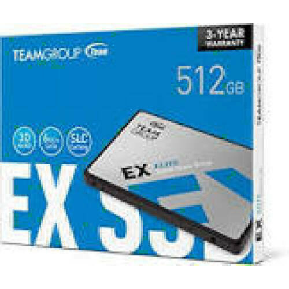 TEAMGROUP EX2 512GB SATA3 6Gb/s 2.5inch SSD 550/520 MB/s
