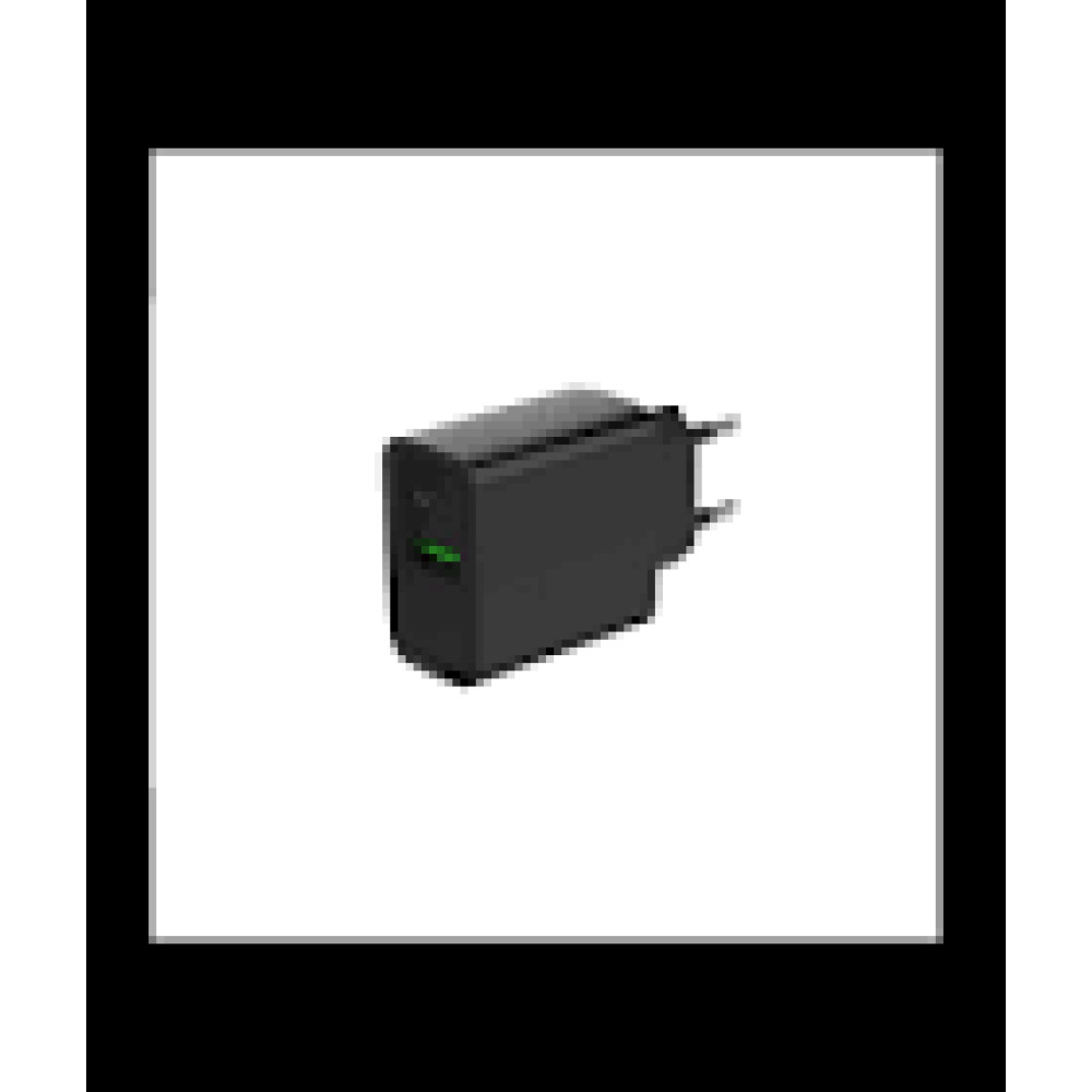 GEMBIRD 2-port 20W USB fast charger black