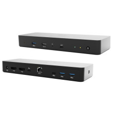 I-TEC Thunderbolt 4 Intelligent Dual Display DS 1x TB4 2x DP 1x GLAN 1x USB-C Gen2 3x USB-A Gen2 1x USB 2.0 1x Audio/Mic PD 90W KL