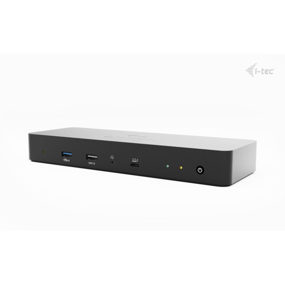 I-TEC Thunderbolt 4 Intelligent Dual Display DS 1x TB4 2x DP 1x GLAN 1x USB-C Gen2 3x USB-A Gen2 1x USB 2.0 1x Audio/Mic PD 90W KL