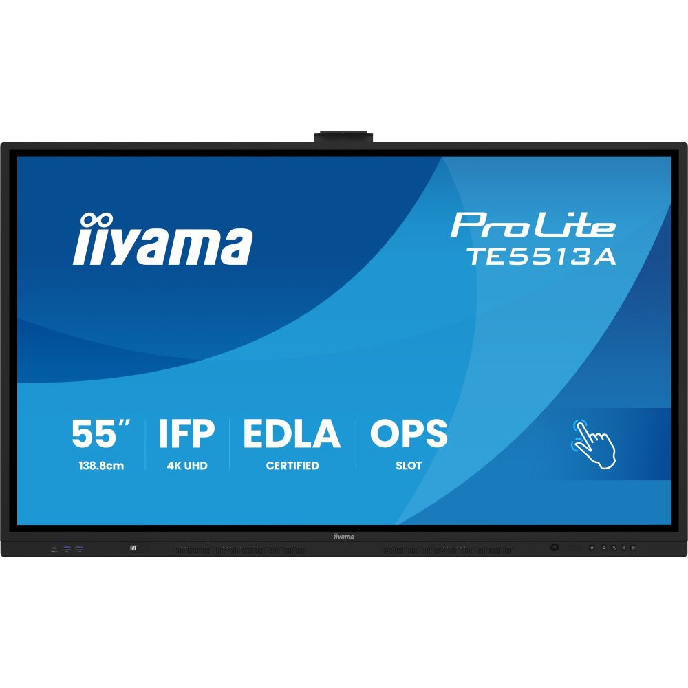 IIYAMA 55inch iiWare21E EDLA -Google-GMS-apps Android 14 16 summer 2026 Octa-core SOC 6/128GB 40-Points PureTouch IR+