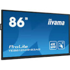 IIYAMA TE8612MIS-B3AG 86inch iiWare10 Android 11 40-Points PureTouch IR with zero bonding 3840x2160 UHD VA panel Metal Housing