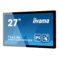 IIYAMA TF2738MSC-B2 27inch IPS 1920x1080 10 Points Touch 1000:1 425cd/m2 5ms DVI HDMI DP USB Touch Interface Speakers 2x3W