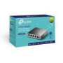 TP-LINK 5-Port Gigabit Desktop Switch with 4-Port PoE 5 Gigabit RJ45 ports including 4 PoE ports 56W PoE Power supply steel case