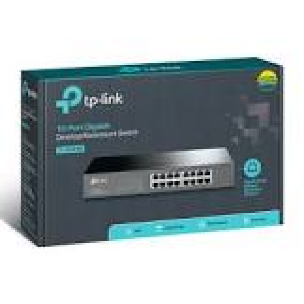 TP-LINK 16port Gigab. ECO-Switch 19in