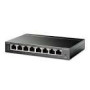 TP-LINK 8-Port Gigabit Desktop PoE Easy Smart Switch. 8 Gigabit RJ45 Ports inkl. 4 PoE Ports. 55W PoE