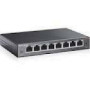 TP-LINK 8-port Pure-Gigabit Smart Switch 8 10/100/1000Mbps RJ45 ports Tag-based VLAN STP/RSTP/MSTP IGMP V1/V2/V3 Snooping DHCP Filte