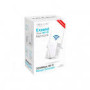 TP-LINK 300MBit WLAN N Repeater wall-mountable Qualcomm Chipsatz 2T2R 2.4GHz 802.11b/g/n 1 10/100M LAN 2 fixed antennas