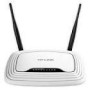 TP-LINK 300MBit/s-WLAN-N-Router - Atheros-Chipsatz, 2T2R, 2,4GHz, 802.11b/g/n, 4-Port-Switch, 2 fixed antennas