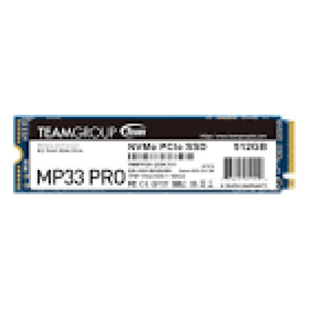 TEAMGROUP MP33 Pro 512GB PCIe Gen3 x4 NVMe M.2 SSD 2100/1700 MB/s