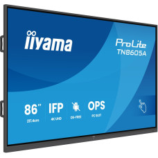 IIYAMA TN8605A-B1AG 86inch IFP OS-free 40-Points DeepContrast IR+ with Zero Gap - Air bonding Anti-glare and Bacteria coating