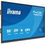 IIYAMA TN8605A-B1AG 86inch IFP OS-free 40-Points DeepContrast IR+ with Zero Gap - Air bonding Anti-glare and Bacteria coating