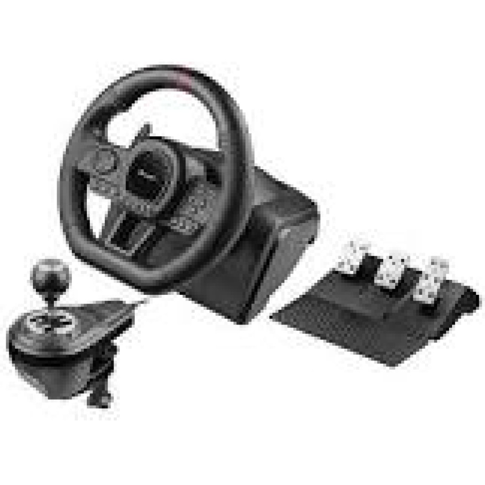 TRACER Steering Wheel SimRacer MANUAL GEARBOX 6 in 1 PC/PS4/PS3/Xone/X360/SWITCH