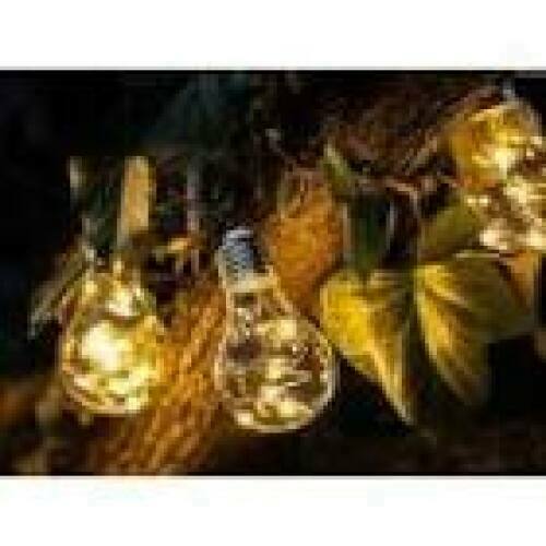 TRACER 50 LED 10 bulbs solar garden garland