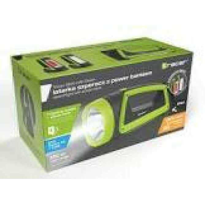 TRACER flashlight 3600mAh green with power bank