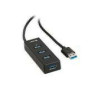 TRACER USB 3.0. 4 port hub. 1x3.0 3x2.0 ALU