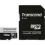 TRANSCEND 128GB microSD w/ adapter UHS-I U3 A2