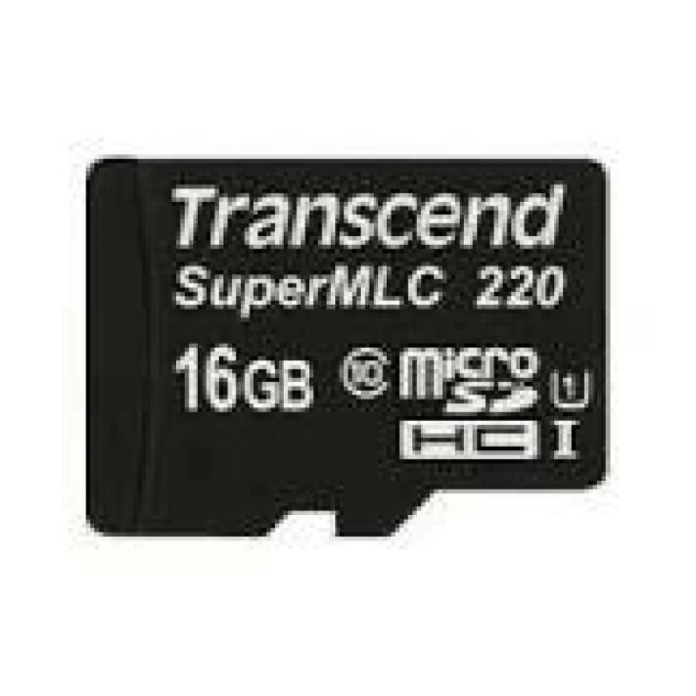 TRANSCEND TS16GUSD220I memory card SuperMLC SDHC 16GB UHS-I 85/65 MB/s