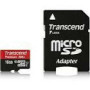 TRANSCEND 16GB UHS-I U1 microSD with adapter SD
