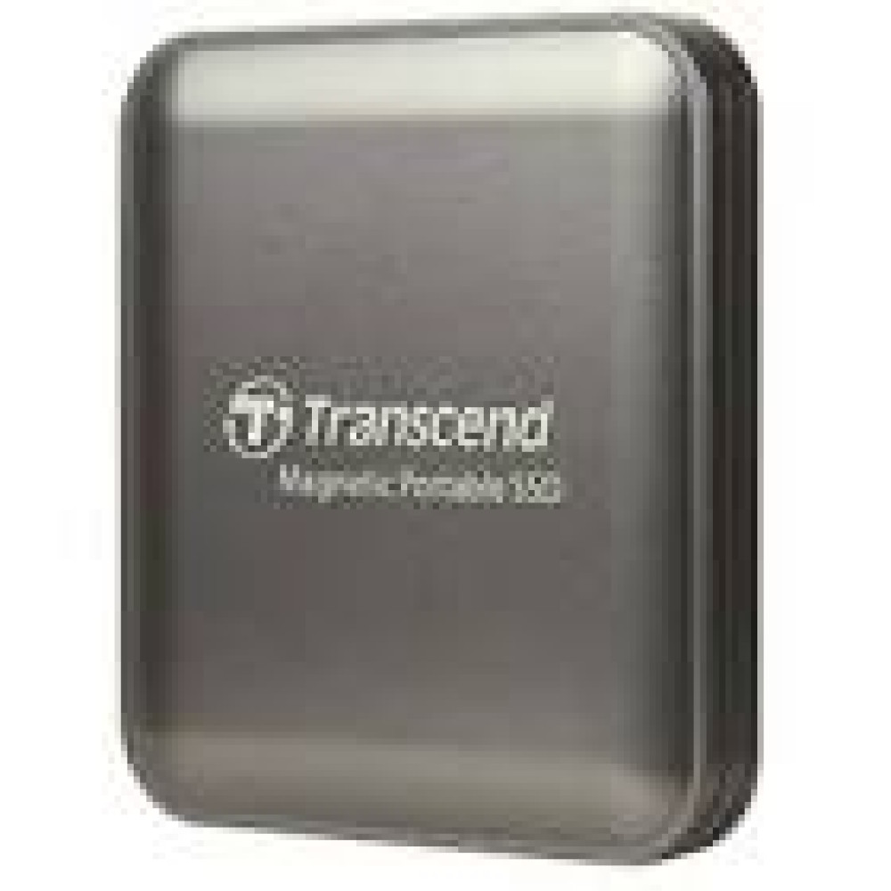 TRANSCEND 1TB External SSD ESD420C USB 20Gbps Type C Magsafe Gray Steel