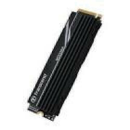 TRANSCEND 1TB M.2 2280 PCIe Gen4x4 SSD NVMe 3D TLC with Dram Metal Heatsink