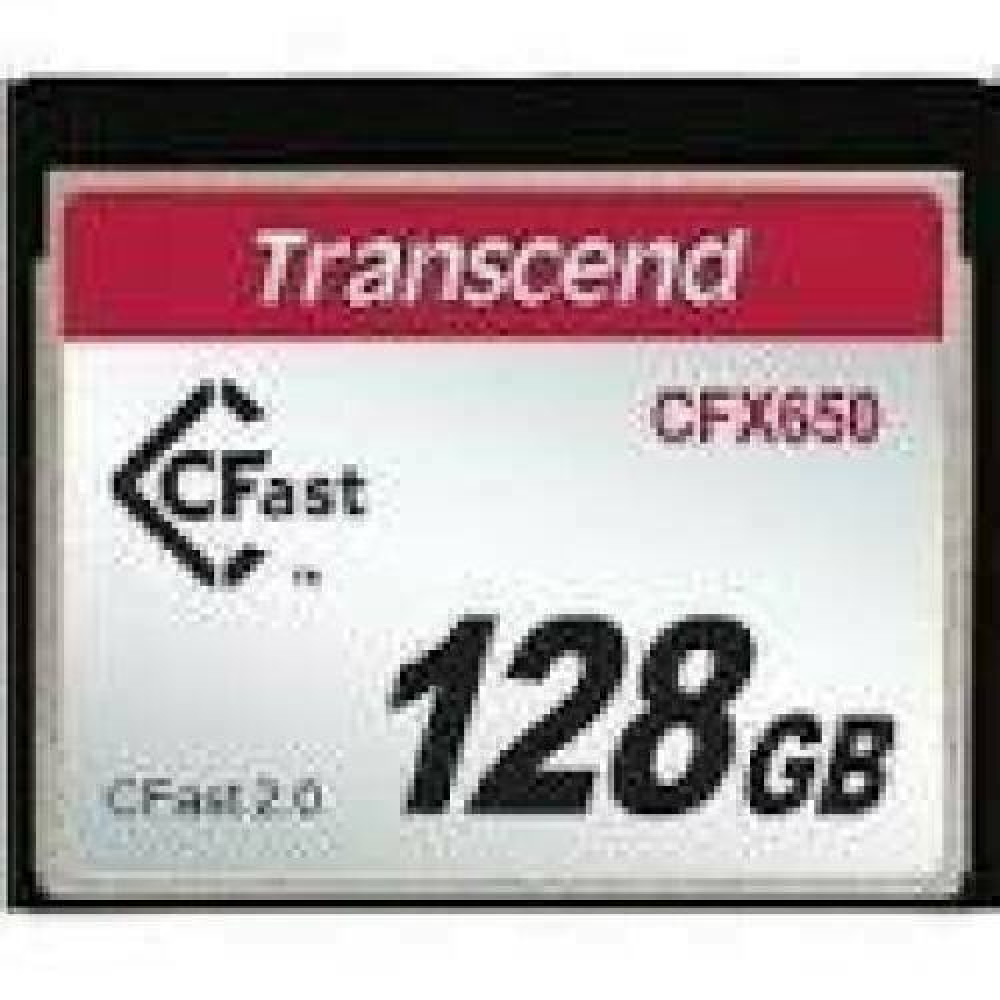 TRANSCEND CFX650 CFast 2.0 256GB Card R510MB/s MLC