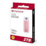 TRANSCEND ESD300P 2TB External SSD USB 10Gbps Type C Pink