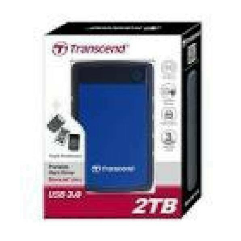 TRANSCEND SJ25H3B HDD 2TB extern 6.4cm 2.5inch USB 3.0 Navy Blue