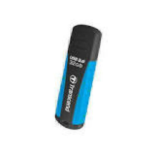 TRANSCEND JetFlash 810 32GB USB 3.0 Flash Drive 70MB/s Water Resistant Baby Blue
