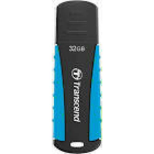 TRANSCEND JetFlash 810 32GB USB 3.0 Flash Drive 70MB/s Water Resistant Baby Blue