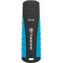 TRANSCEND JetFlash 810 32GB USB 3.0 Flash Drive 70MB/s Water Resistant Baby Blue