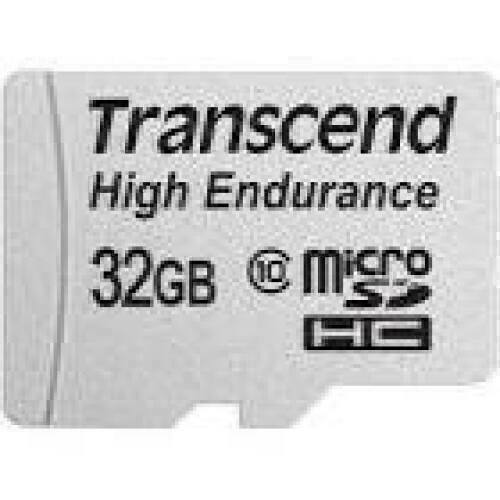 TRANSCEND High Endurance 32GB microSDHC Class10 21MB/s MLC incl. Adapter