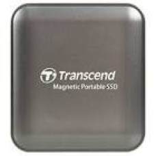 TRANSCEND 4TB External SSD ESD420C USB 20Gbps Type C Magsafe Gray Steel