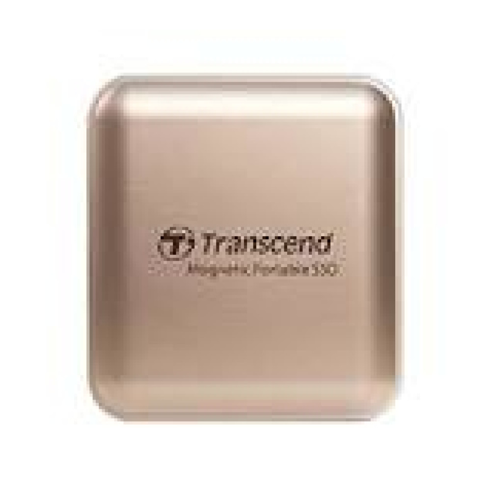 TRANSCEND 4TB External SSD ESD420G USB 20Gbps Type C Magsafe Gold