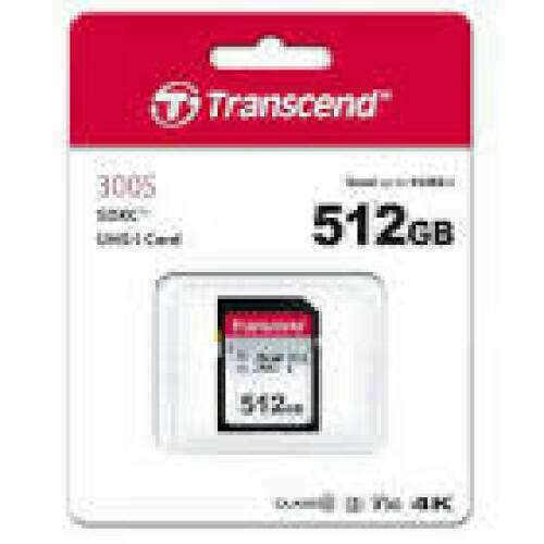 TRANSCEND 512GB UHS-I U3 SD card