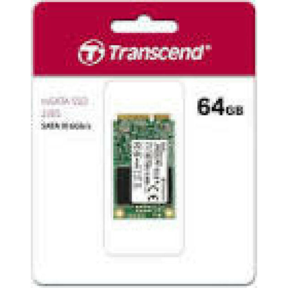 TRANSCEND 64GB mSATA SSD SATA3 3D TLC