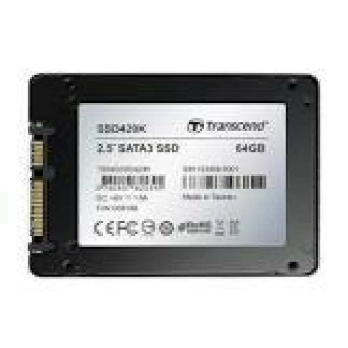 TRANSCEND 64GB 6.4cm 2.5inch SSD420K SATA3 MLC Aluminum case