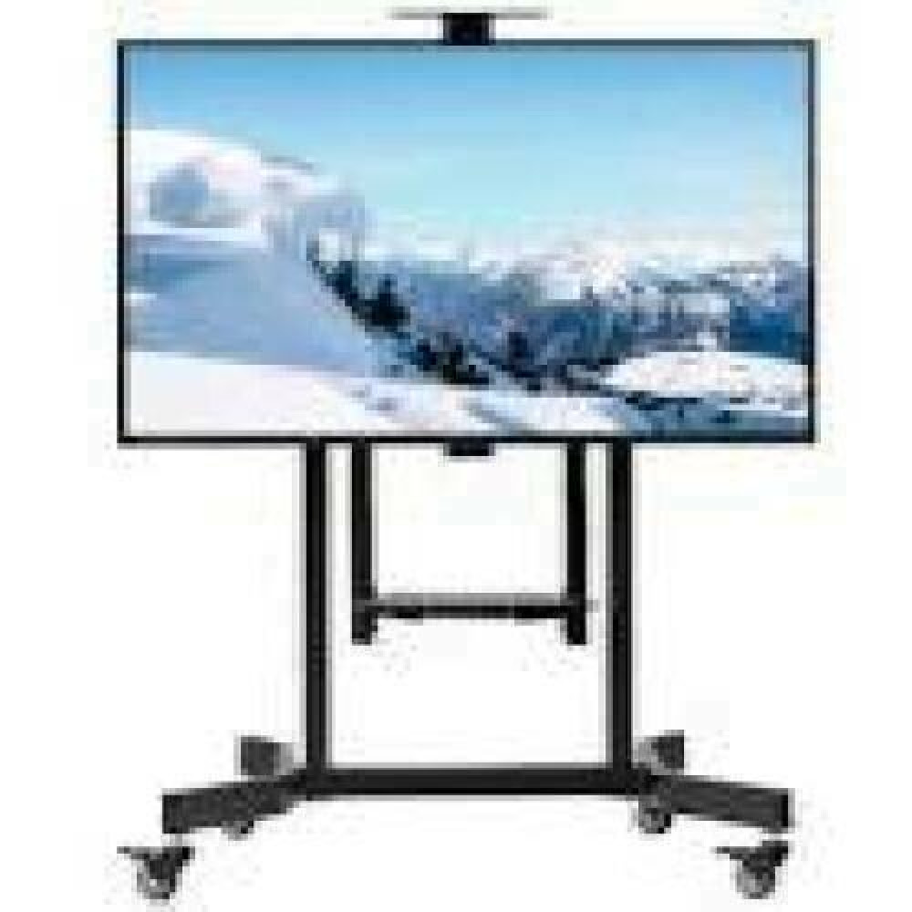 GEMBIRD Motorized height adjustable TV floor stand with caster wheels 55-100inch
