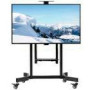 GEMBIRD Motorized height adjustable TV floor stand with caster wheels 55-100inch