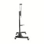GEMBIRD TV floor stand with caster wheels tilt 60 - 100inch