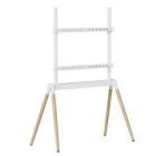 GEMBIRD TV floor stand 55 - 86inch white/wood
