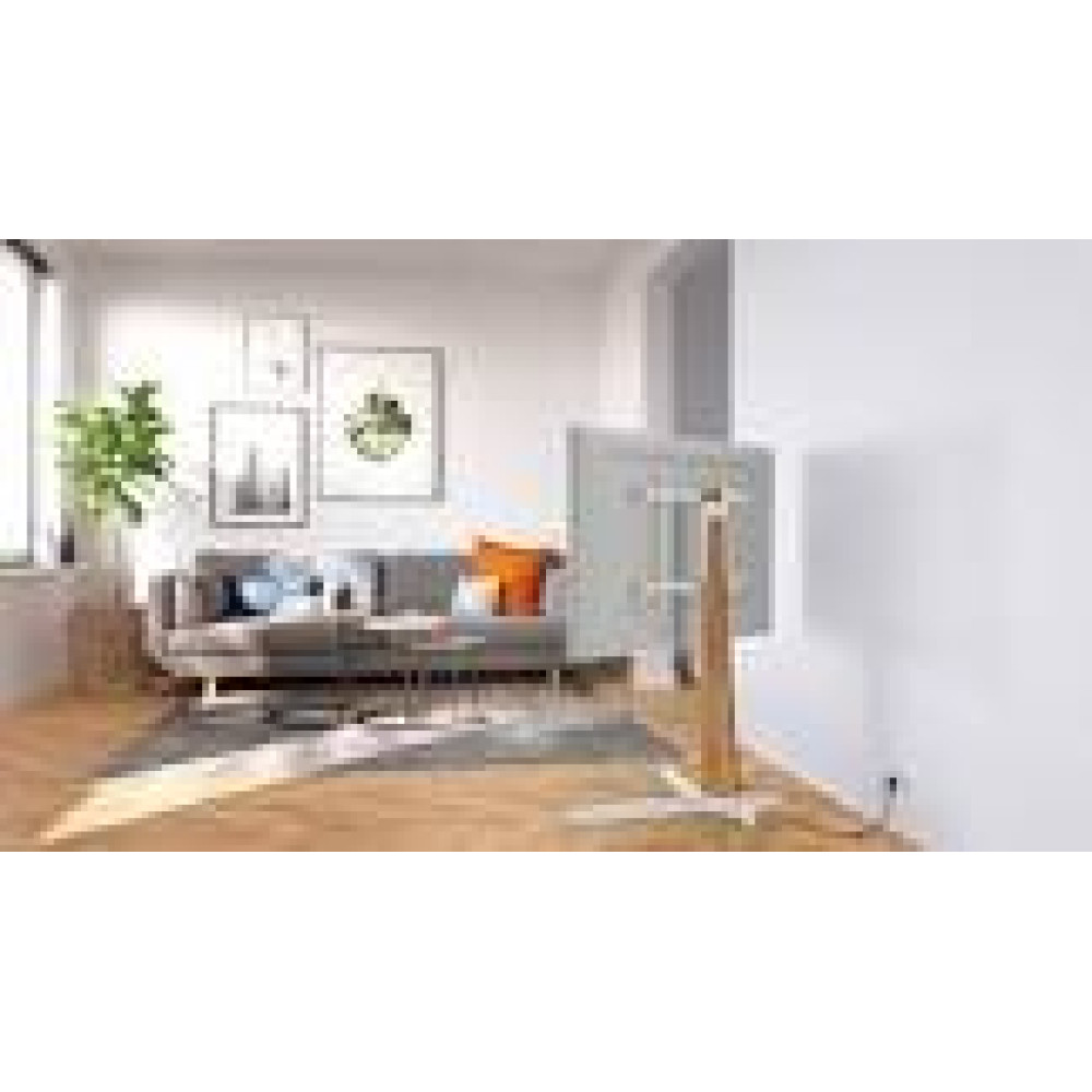 GEMBIRD TV floor stand 55 - 86inch white/wood
