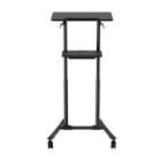 GEMBIRD Mobile lecture desk with caster wheels black